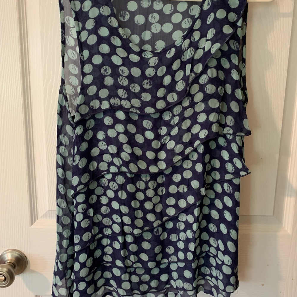 Cool summery blouse, Cold Water Creek M